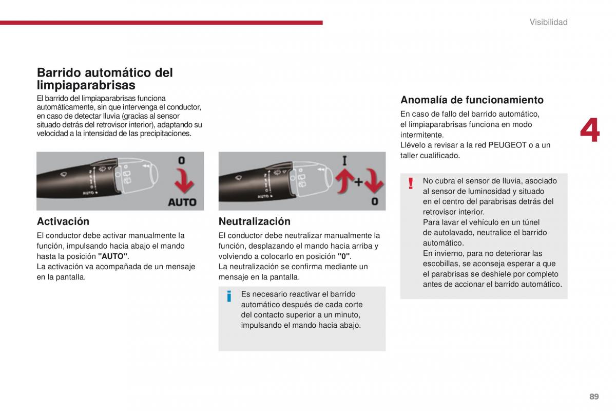 Peugeot 3008 manual del propietario / page 91