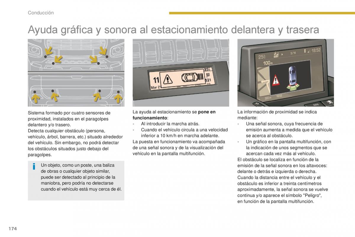 Peugeot 3008 manual del propietario / page 176