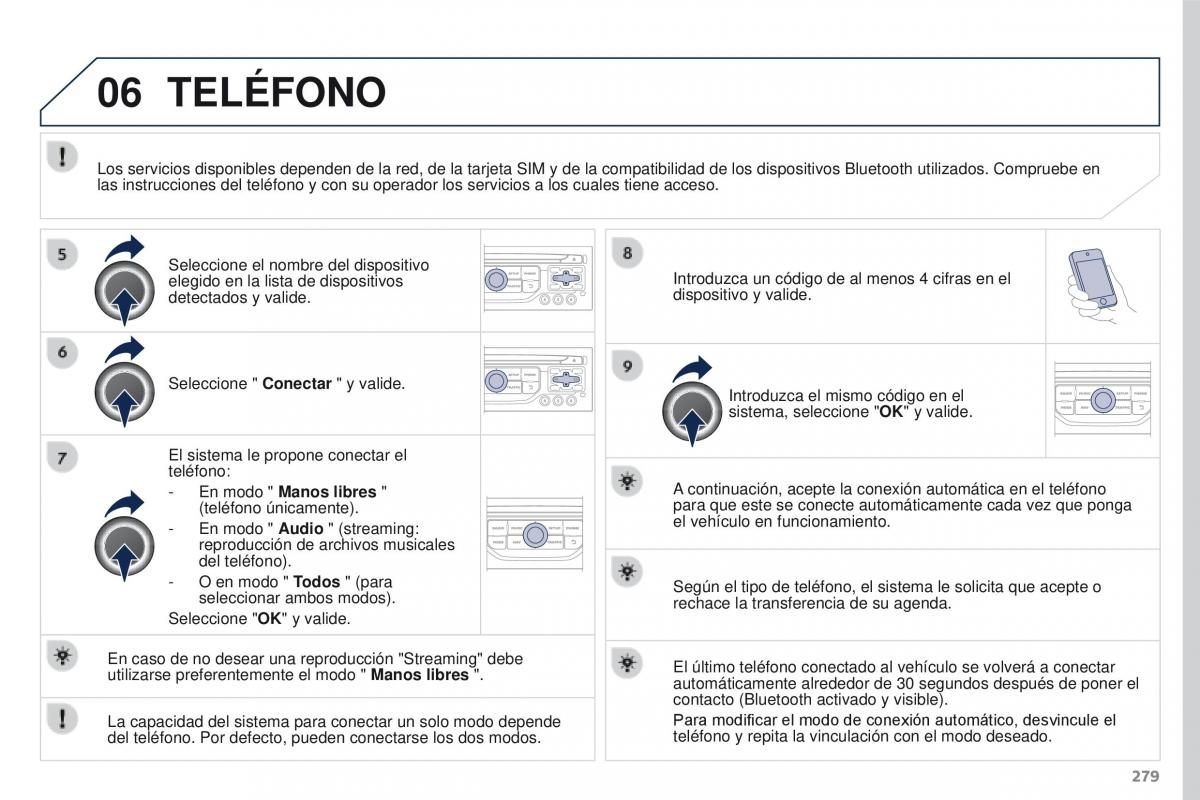 Peugeot 3008 manual del propietario / page 281