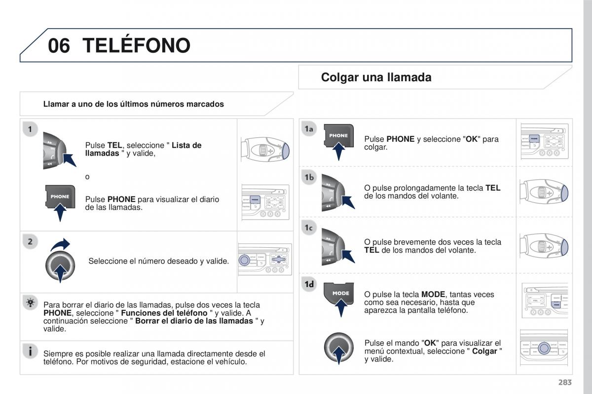 Peugeot 3008 manual del propietario / page 285