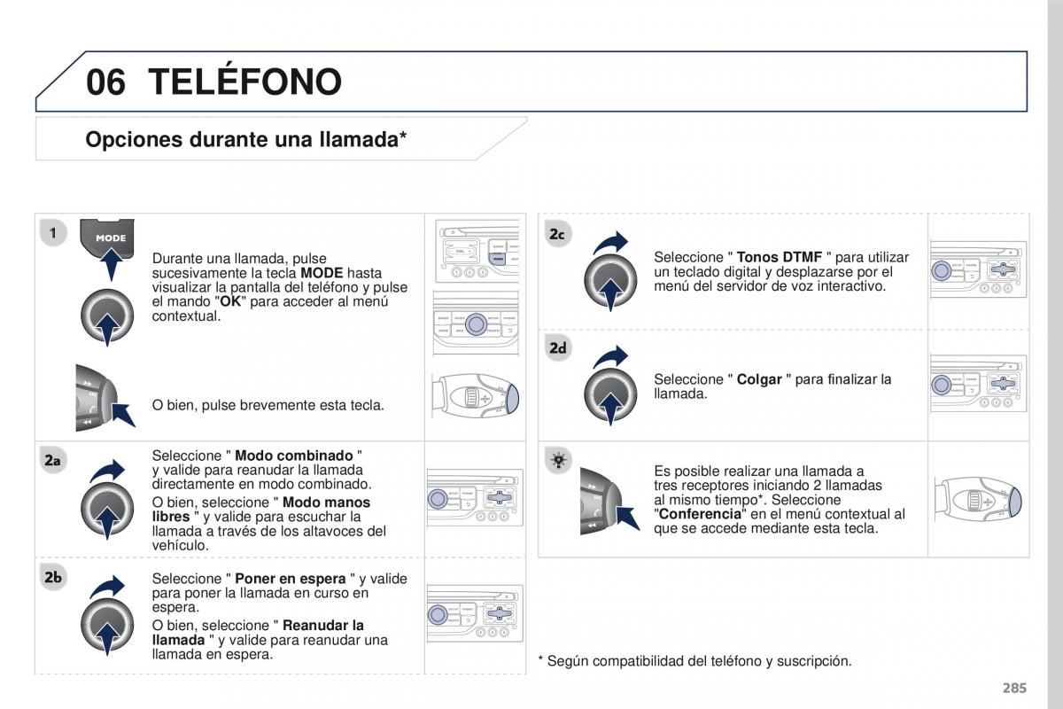 Peugeot 3008 manual del propietario / page 287