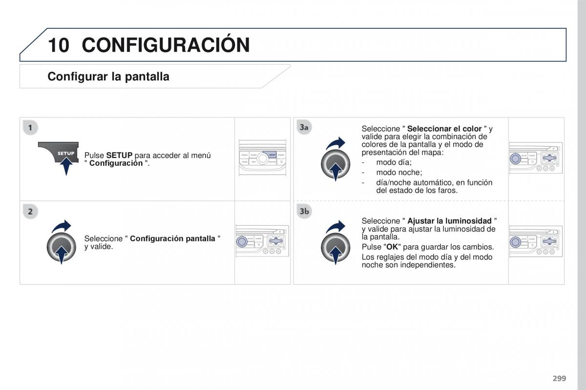 Peugeot 3008 manual del propietario / page 301