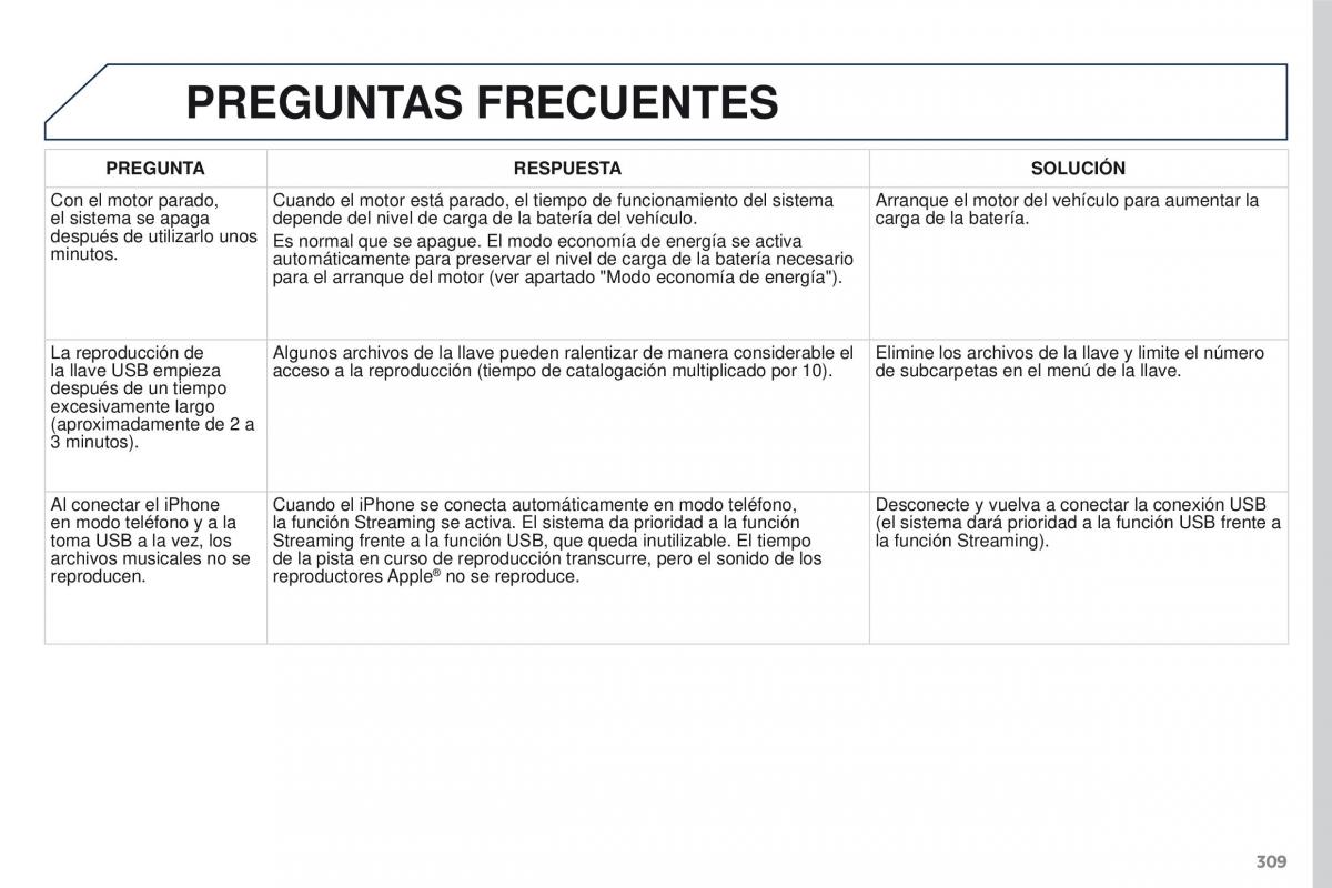 Peugeot 3008 manual del propietario / page 311