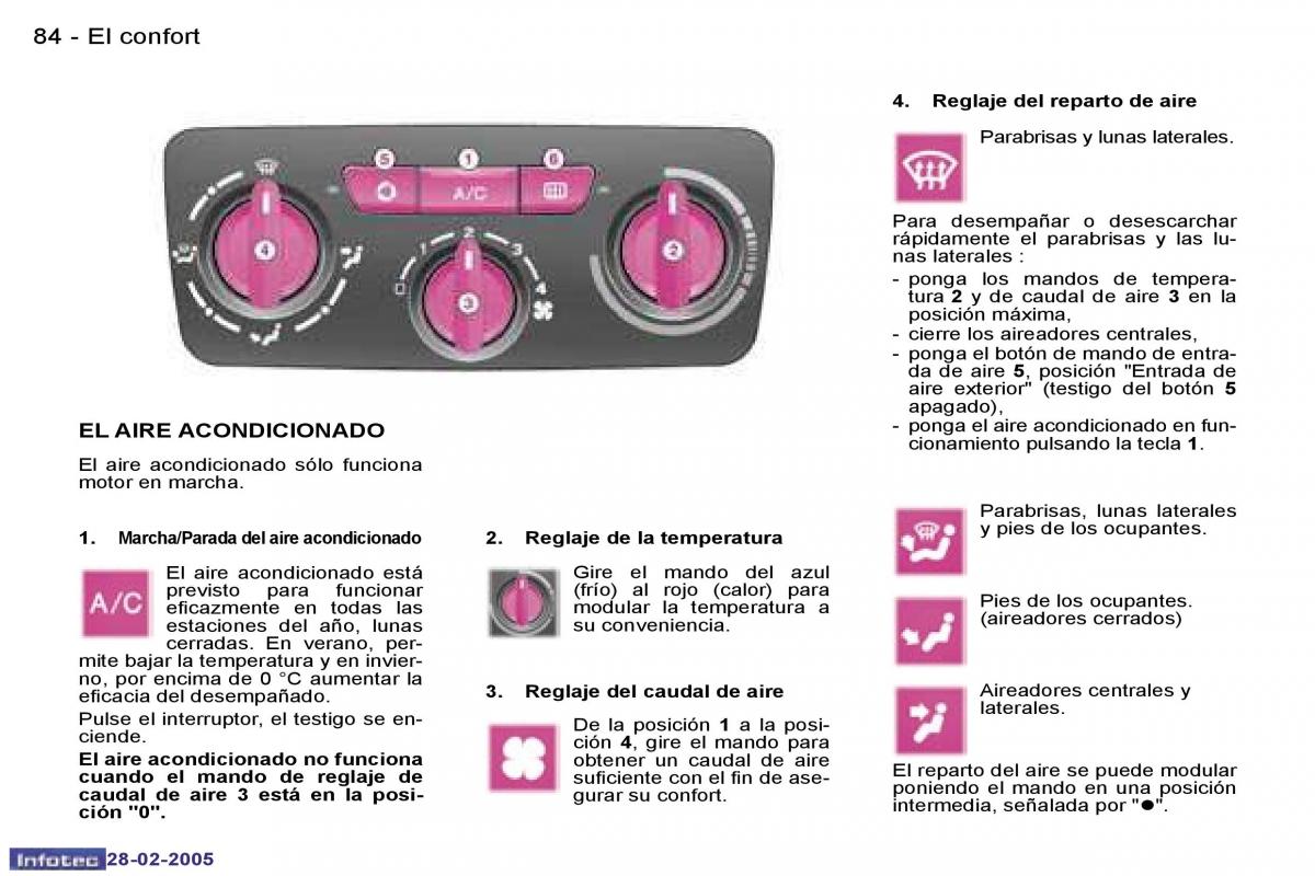 Peugeot 307 manual del propietario / page 89