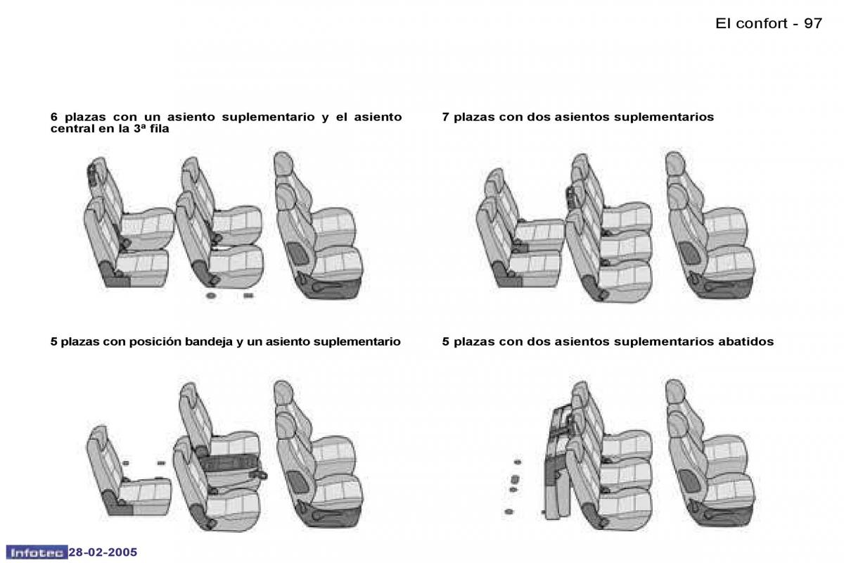 Peugeot 307 manual del propietario / page 102