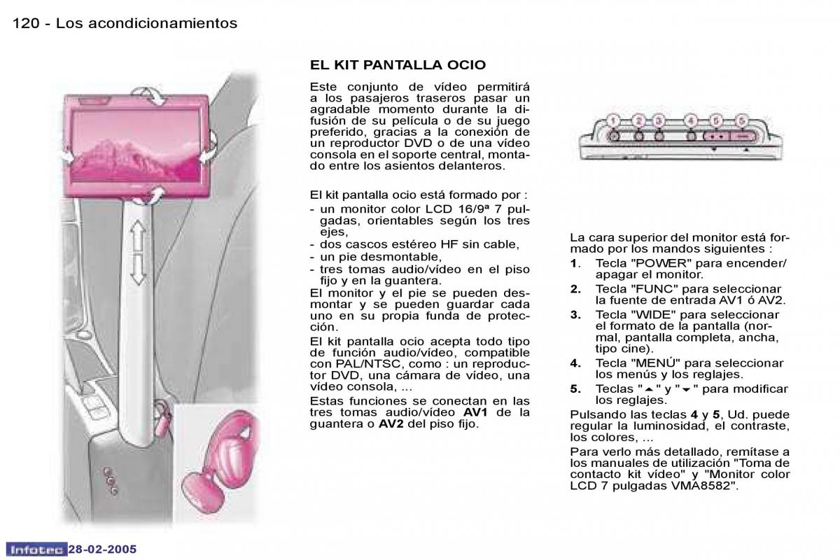 Peugeot 307 manual del propietario / page 135