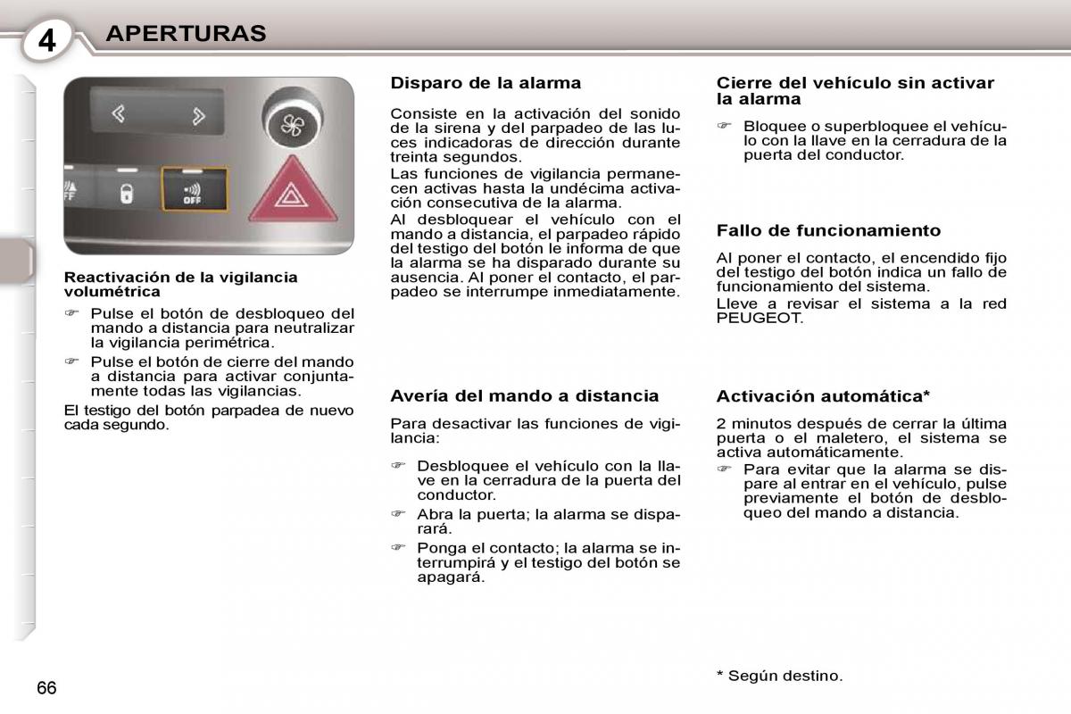 manual  Peugeot 407 manual del propietario / page 73