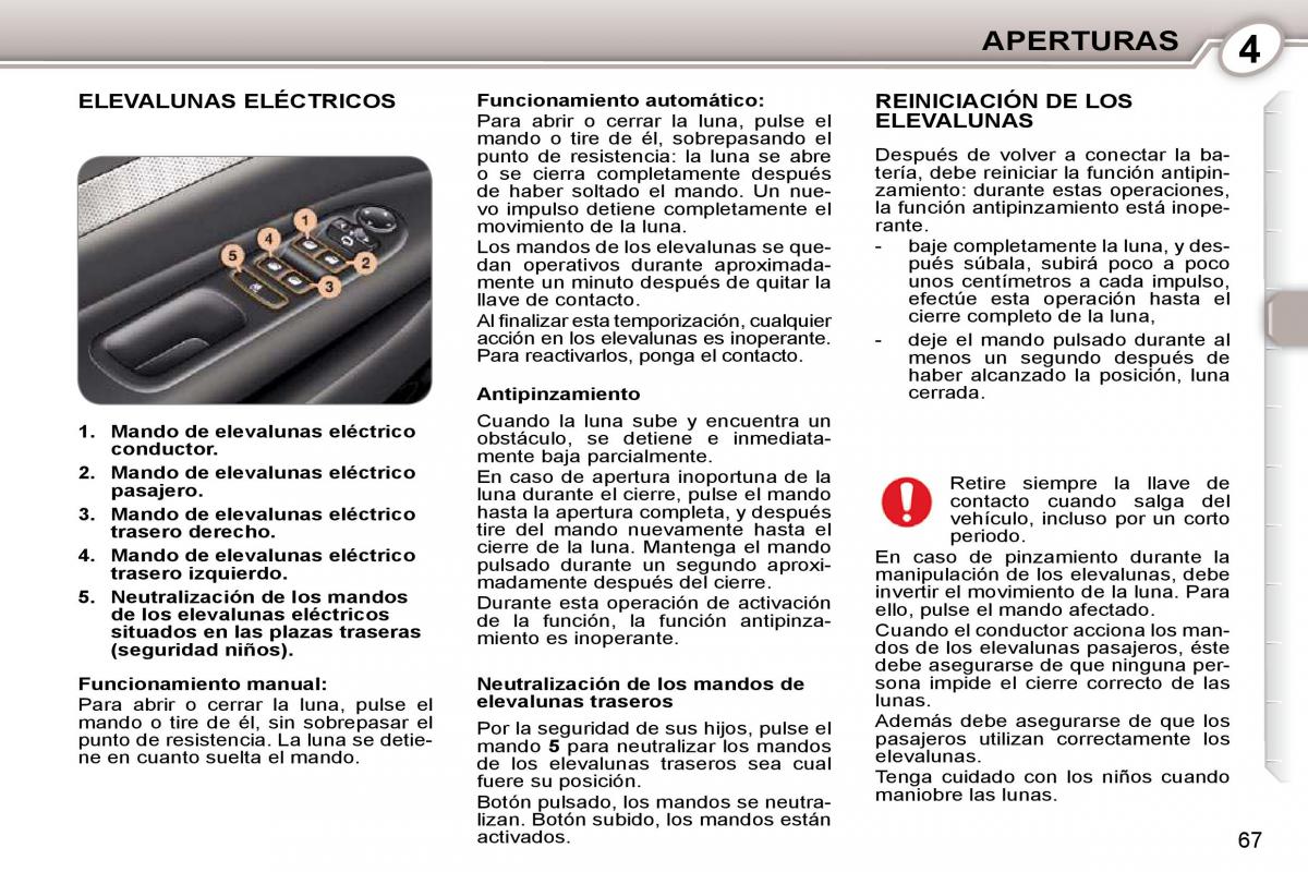 manual  Peugeot 407 manual del propietario / page 74