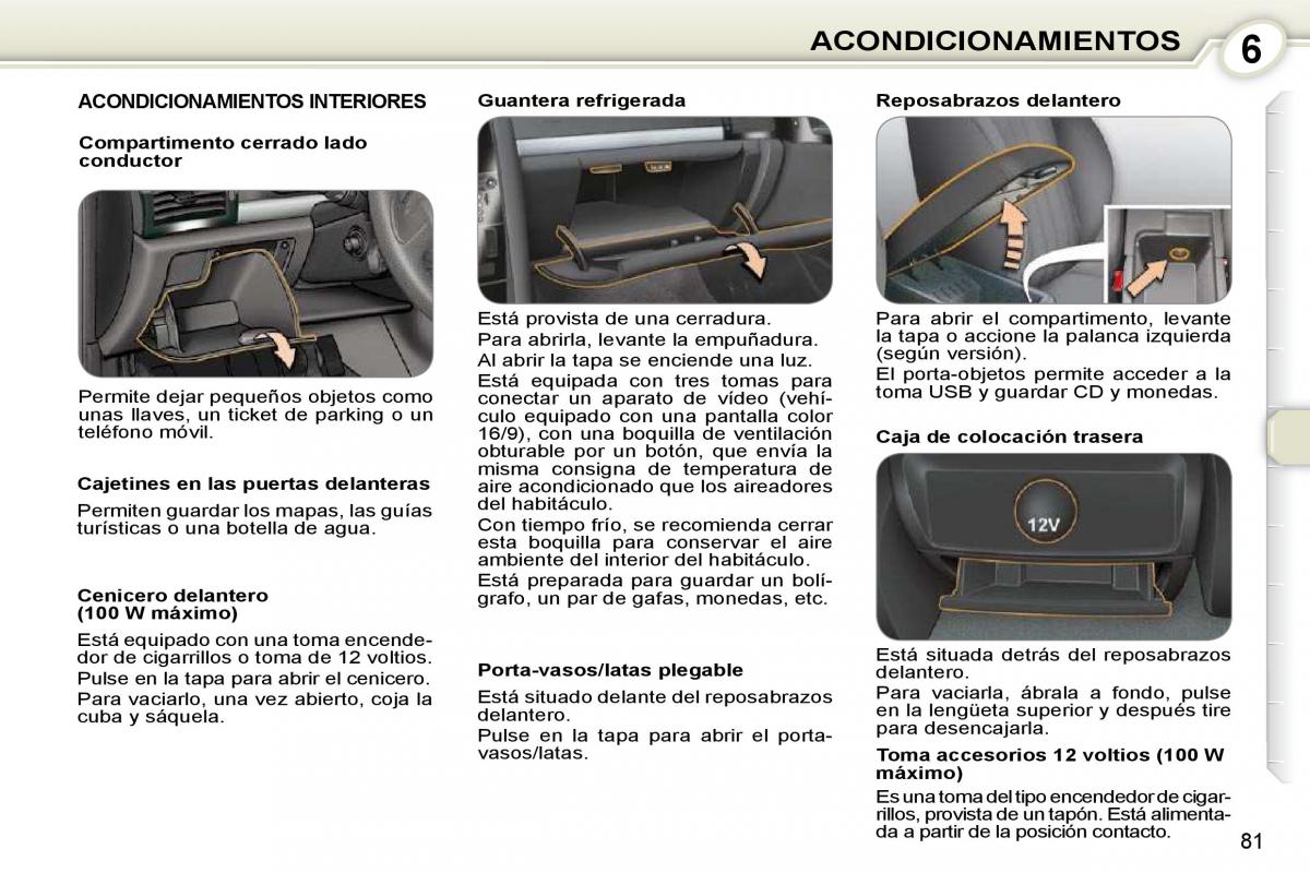 manual  Peugeot 407 manual del propietario / page 93