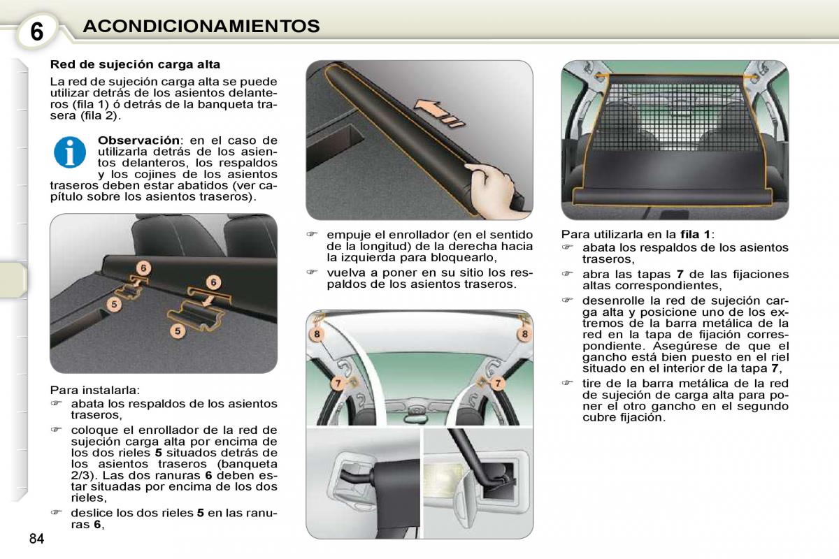 manual  Peugeot 407 manual del propietario / page 96