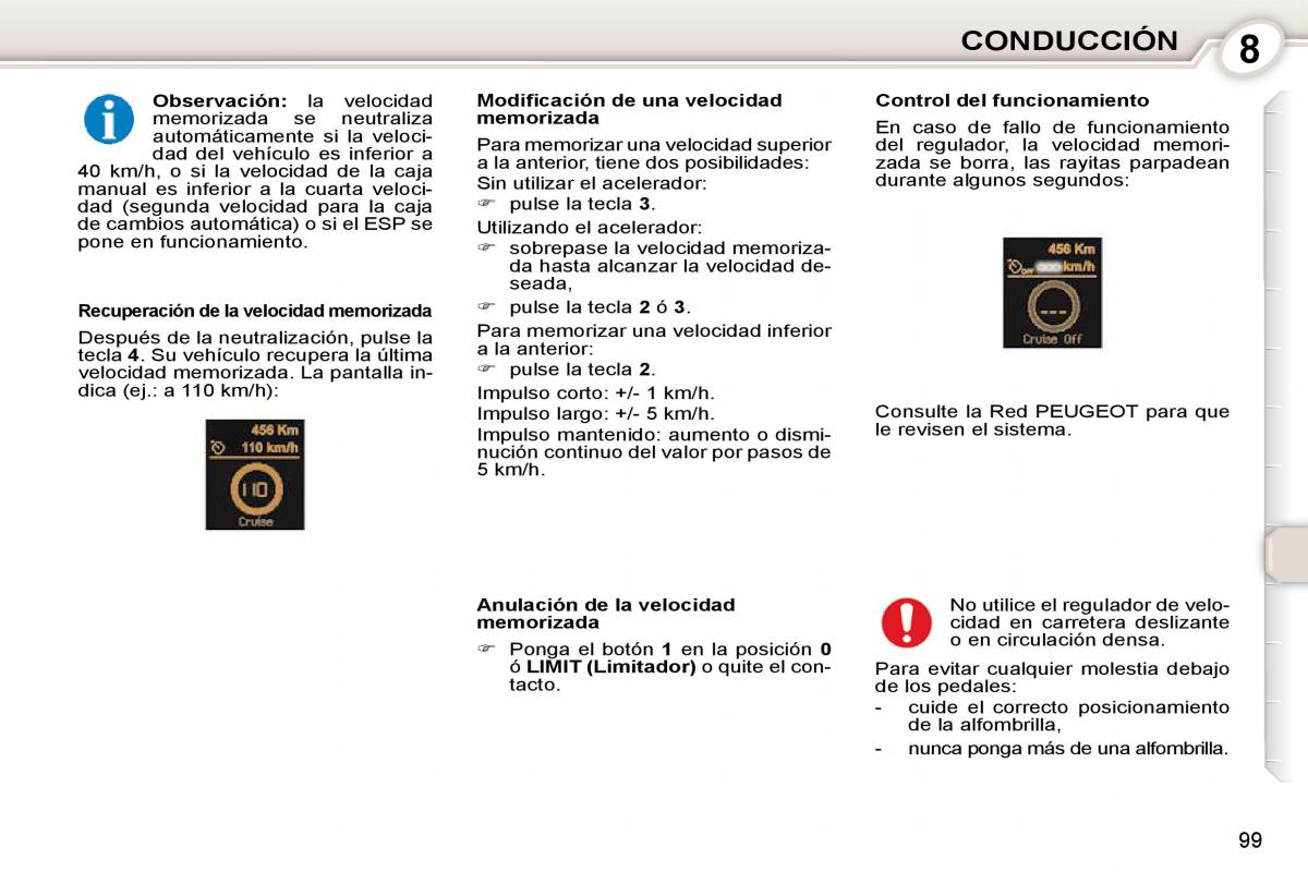 manual  Peugeot 407 manual del propietario / page 115