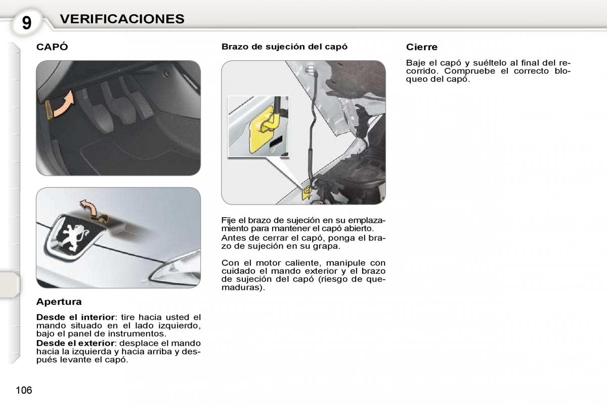 Peugeot 407 manual del propietario / page 121