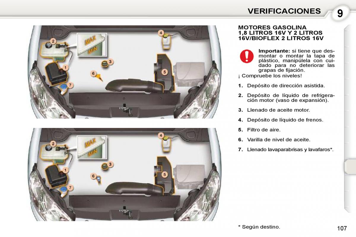 manual  Peugeot 407 manual del propietario / page 122