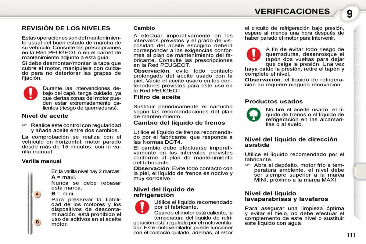 manual  Peugeot 407 manual del propietario / page 126