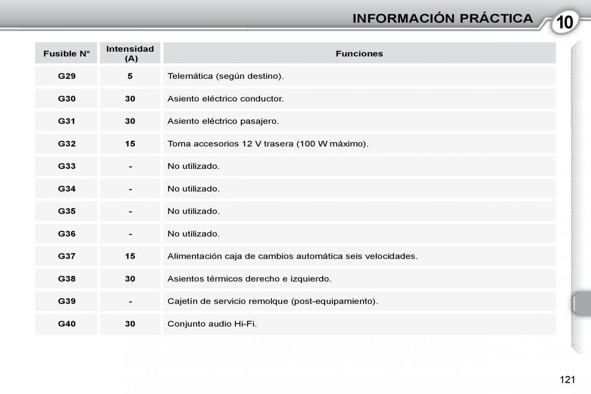 manual  Peugeot 407 manual del propietario / page 139