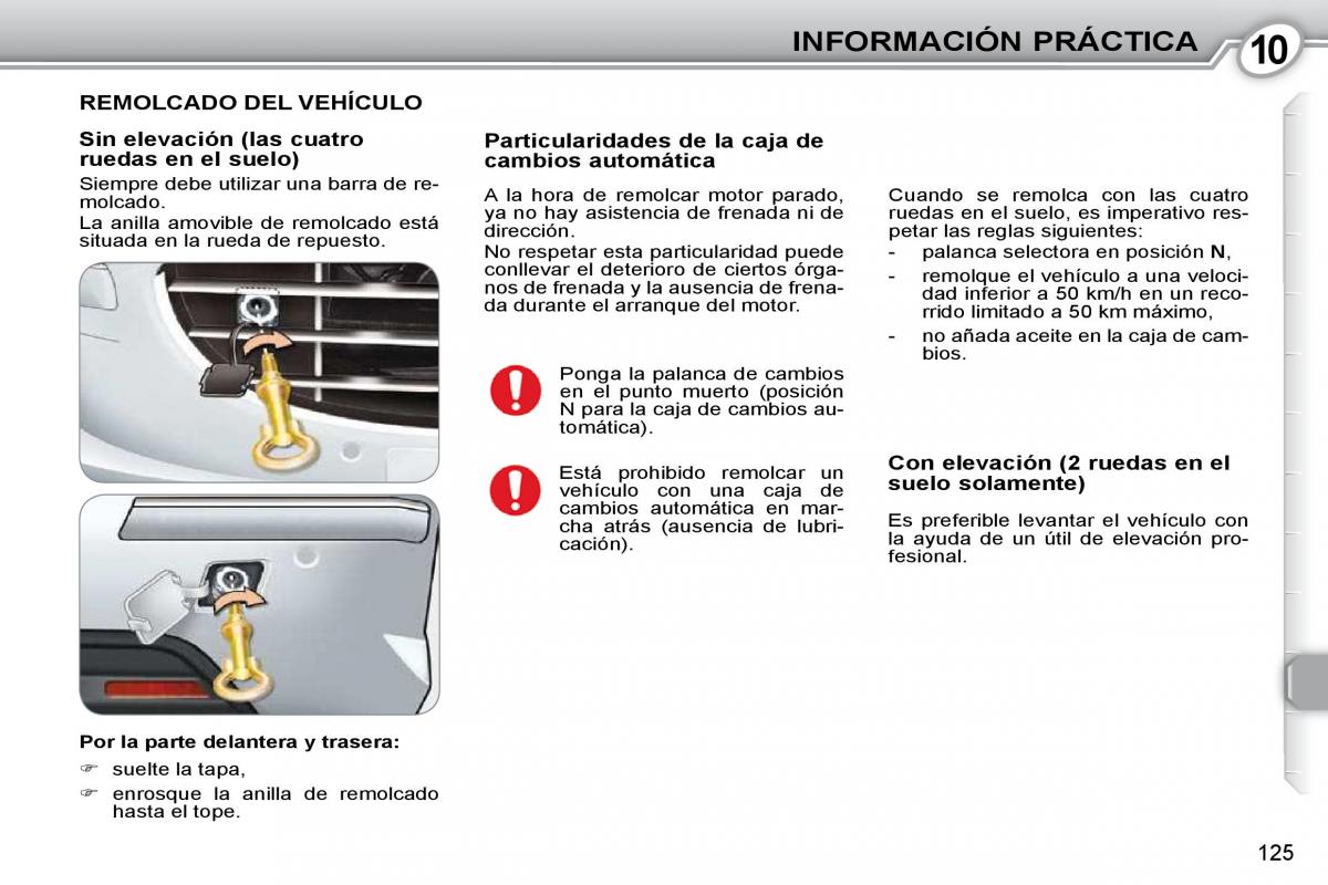 manual  Peugeot 407 manual del propietario / page 145