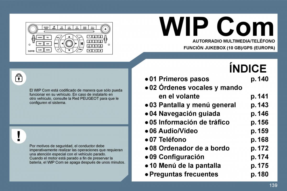 manual  Peugeot 407 manual del propietario / page 158