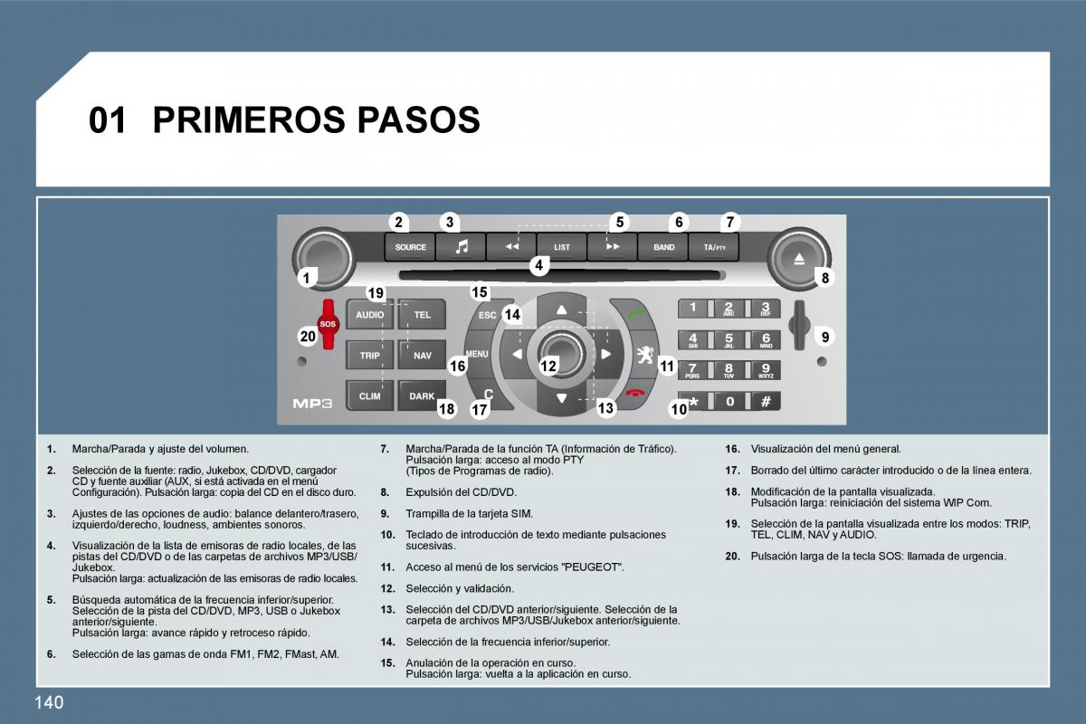 manual  Peugeot 407 manual del propietario / page 159