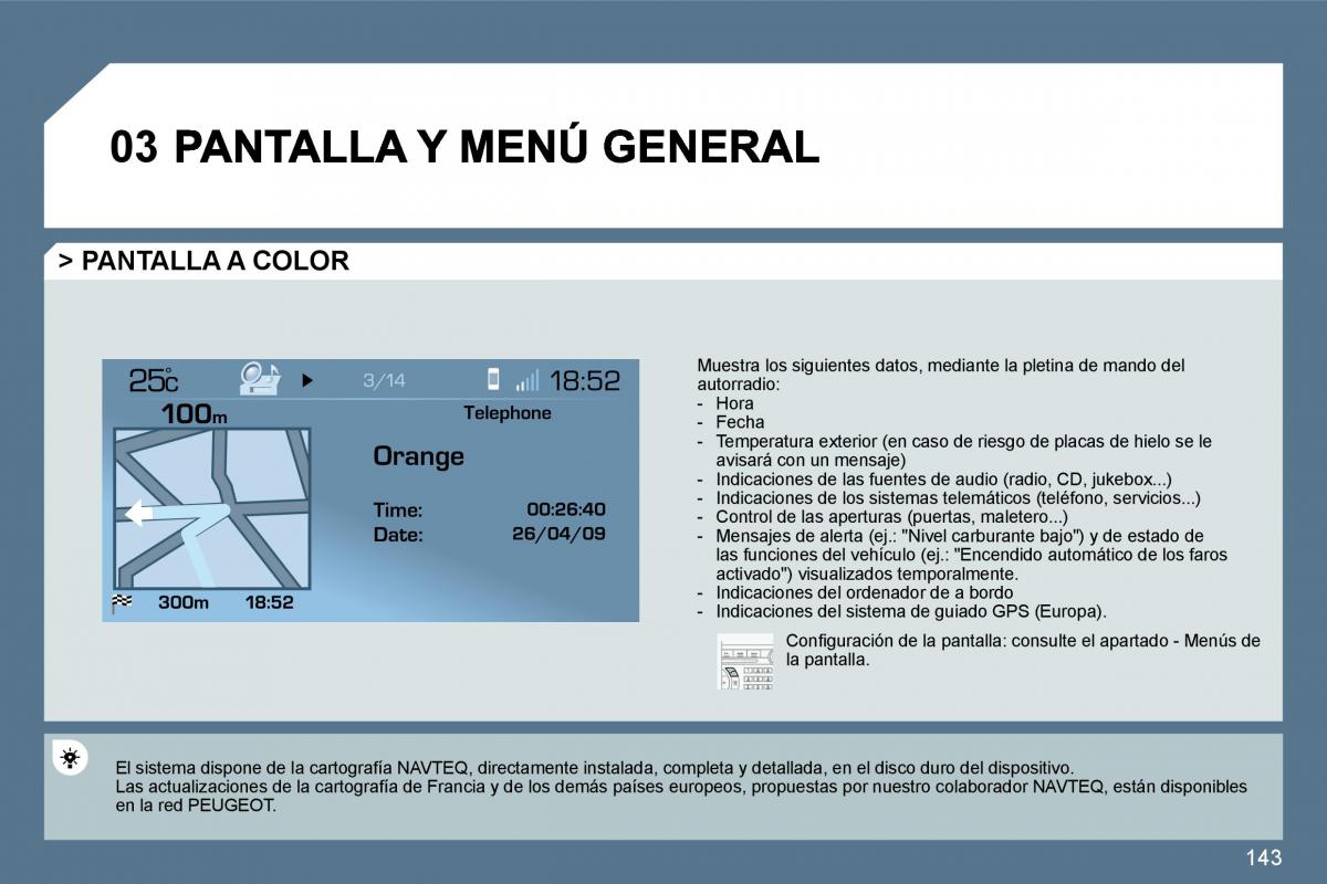 manual  Peugeot 407 manual del propietario / page 162