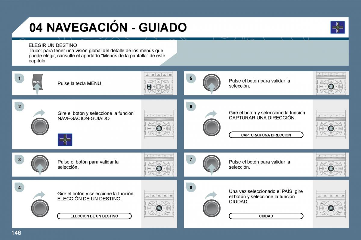 Peugeot 407 manual del propietario / page 165