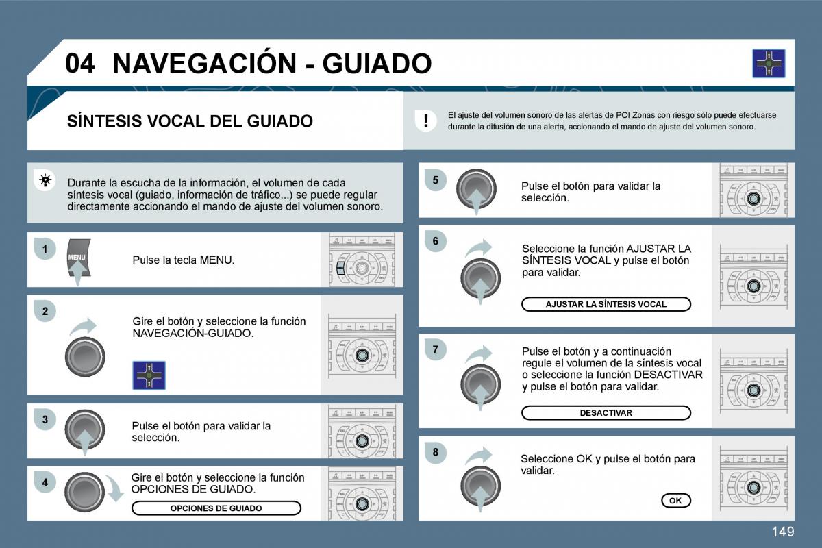 manual  Peugeot 407 manual del propietario / page 168