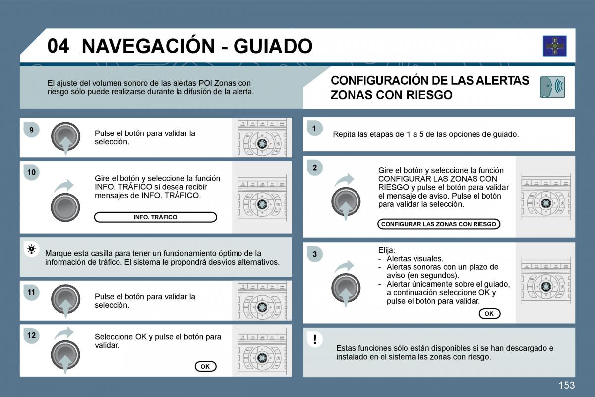 manual  Peugeot 407 manual del propietario / page 172