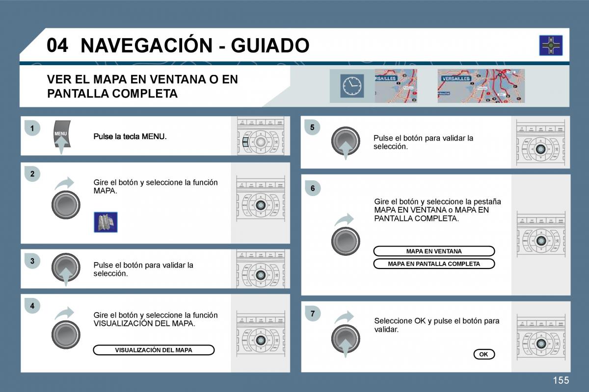 manual  Peugeot 407 manual del propietario / page 174