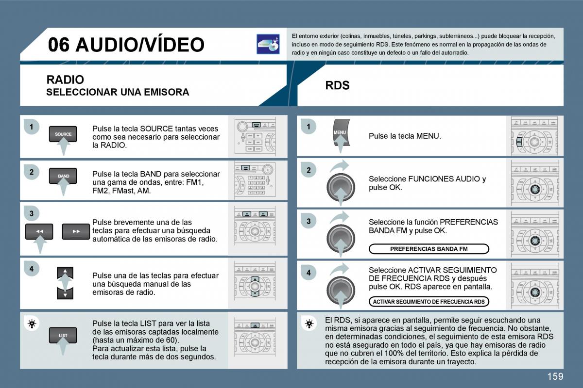 manual  Peugeot 407 manual del propietario / page 178