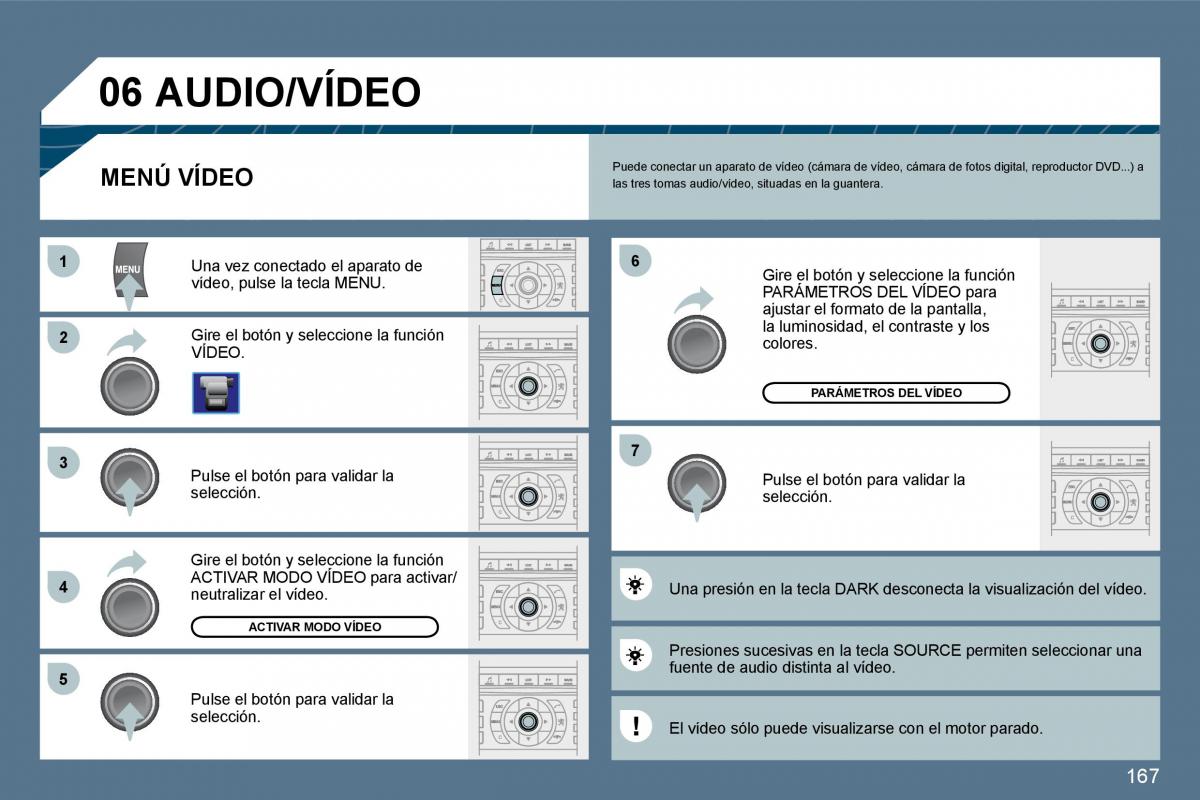 manual  Peugeot 407 manual del propietario / page 186