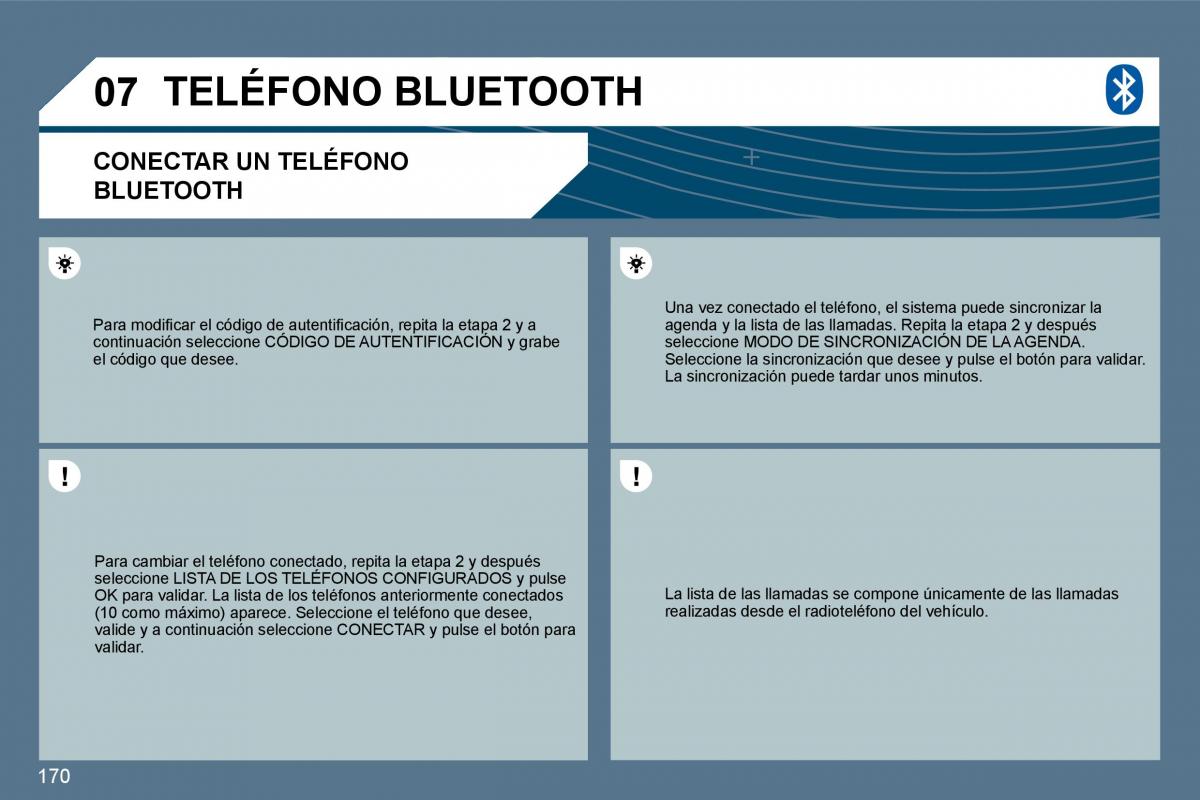 manual  Peugeot 407 manual del propietario / page 189