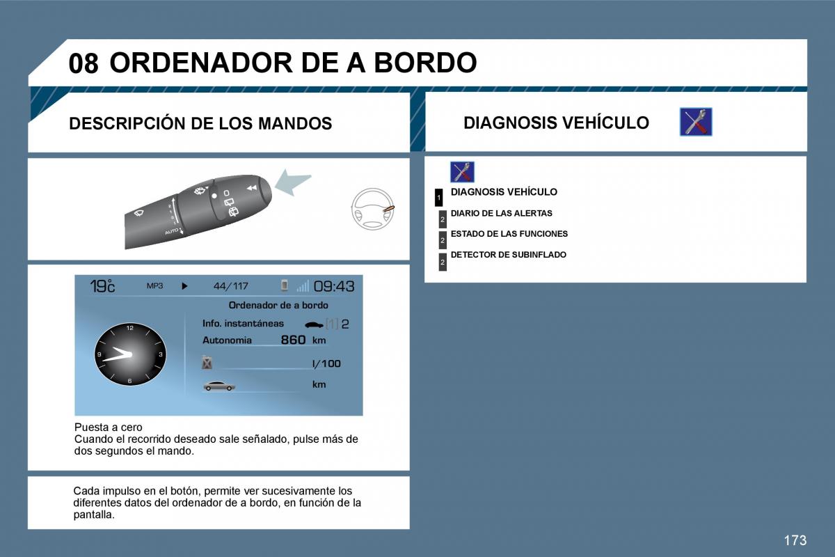 manual  Peugeot 407 manual del propietario / page 192