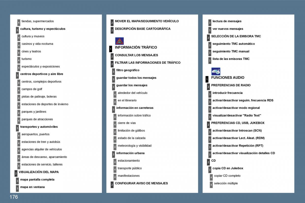 manual  Peugeot 407 manual del propietario / page 195