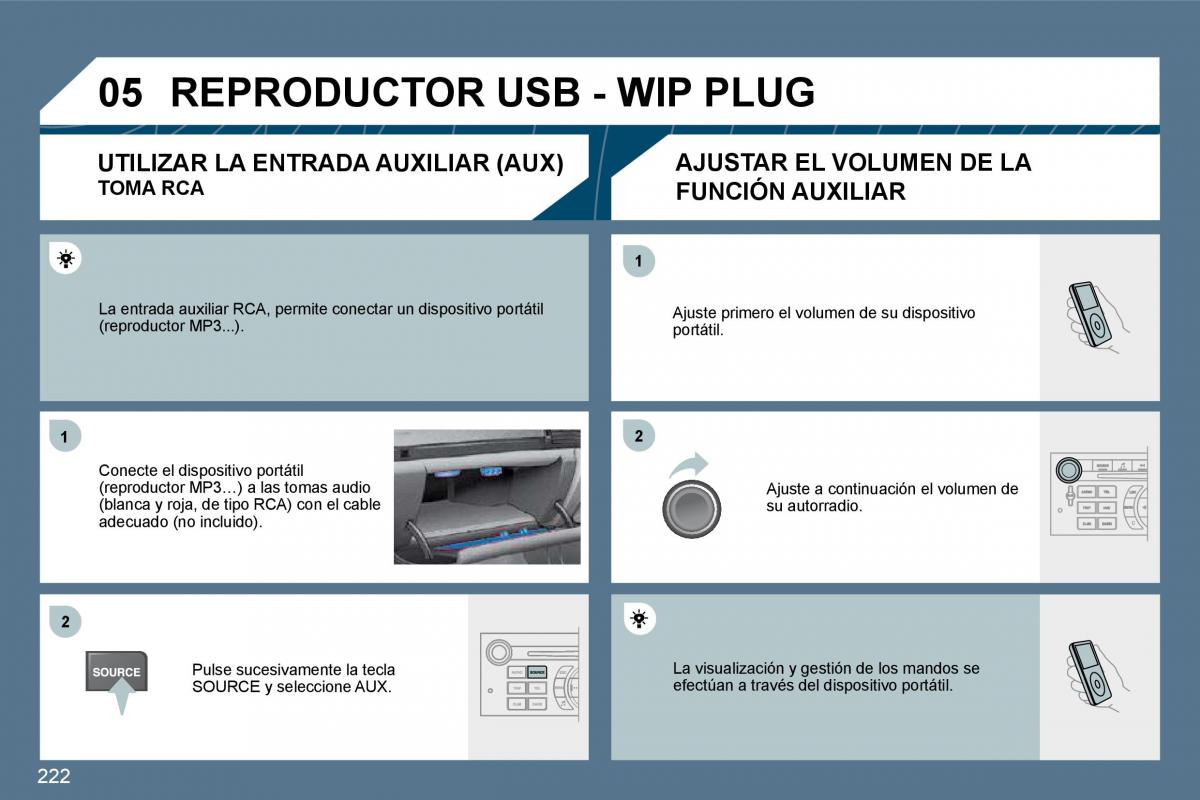 Peugeot 407 manual del propietario / page 241