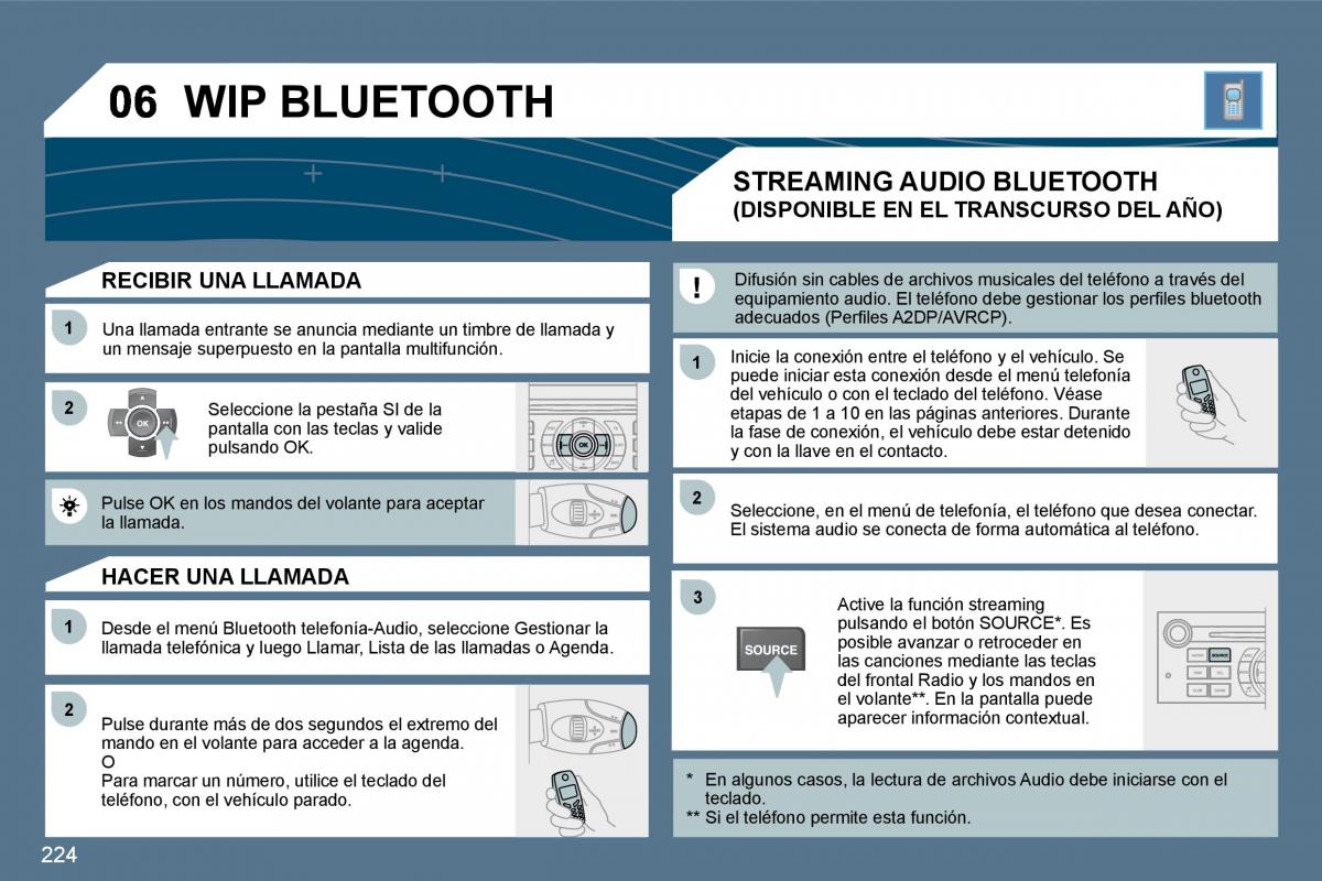 Peugeot 407 manual del propietario / page 243