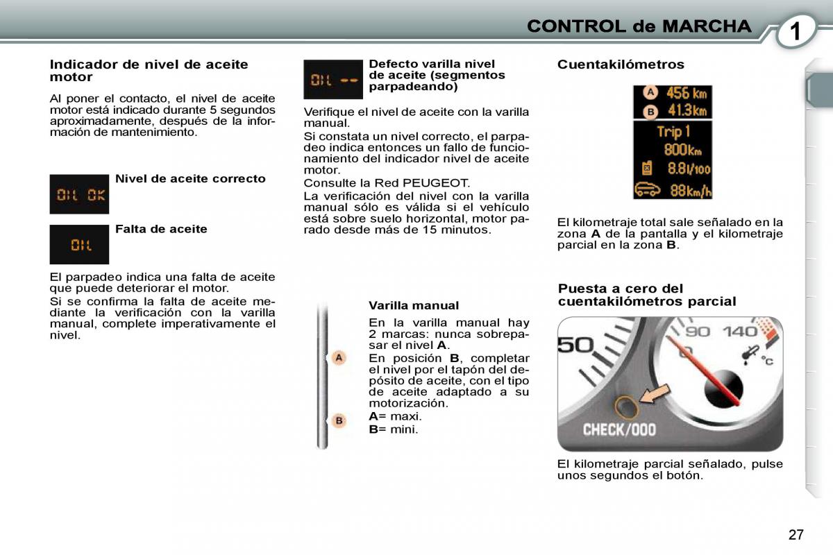 Peugeot 407 manual del propietario / page 26