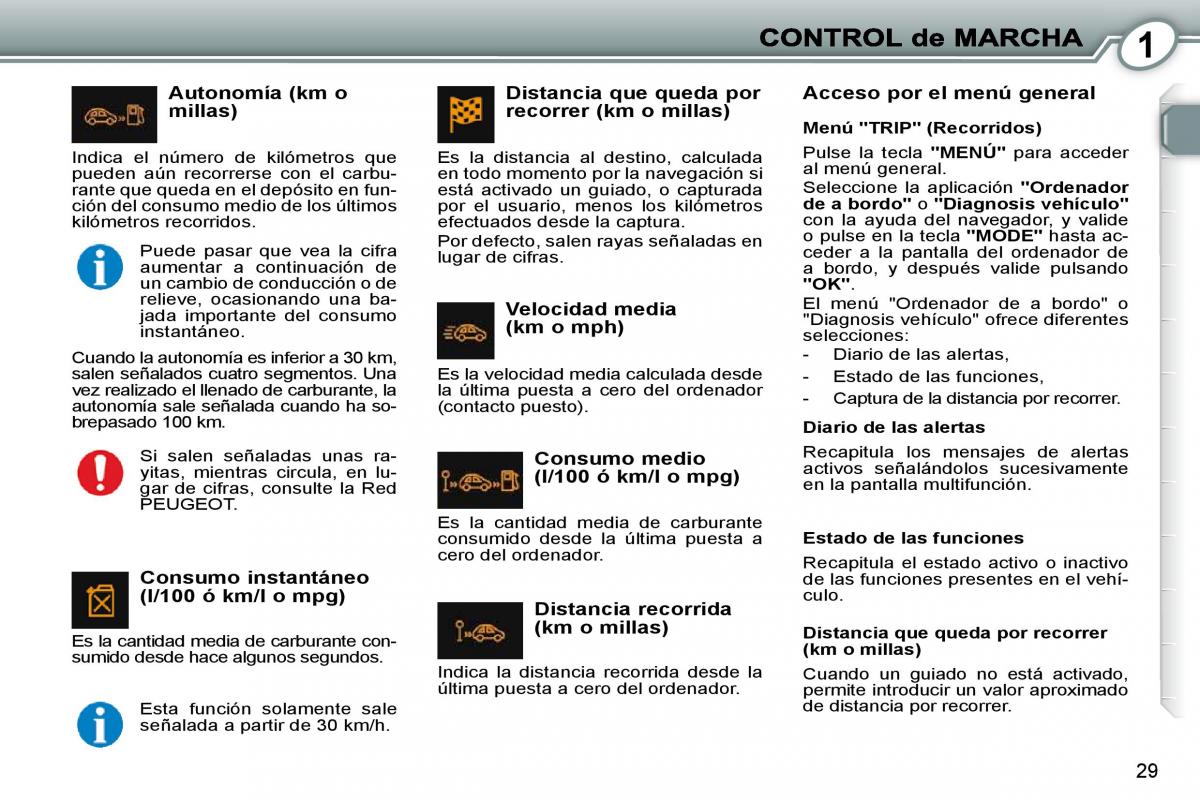 manual  Peugeot 407 manual del propietario / page 29