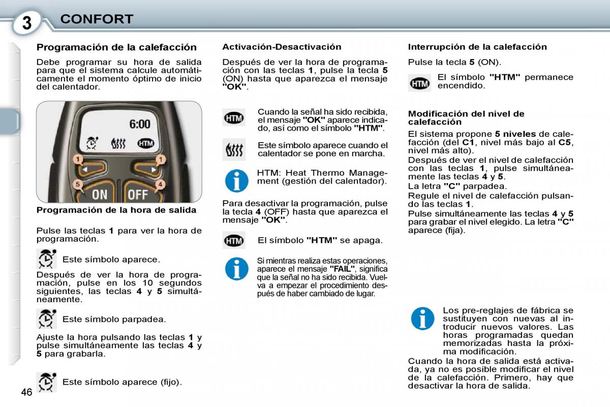 manual  Peugeot 407 manual del propietario / page 46