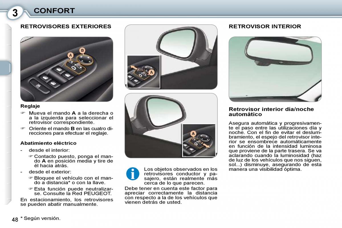 manual  Peugeot 407 manual del propietario / page 48