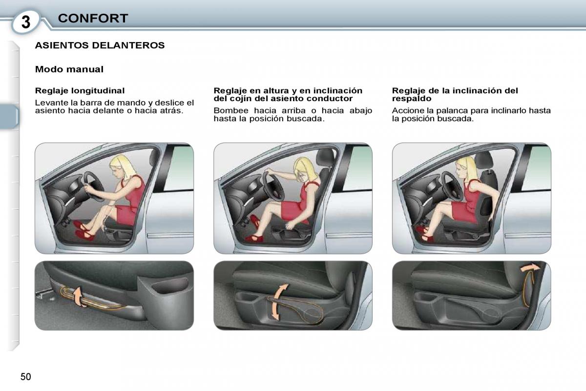 manual  Peugeot 407 manual del propietario / page 52