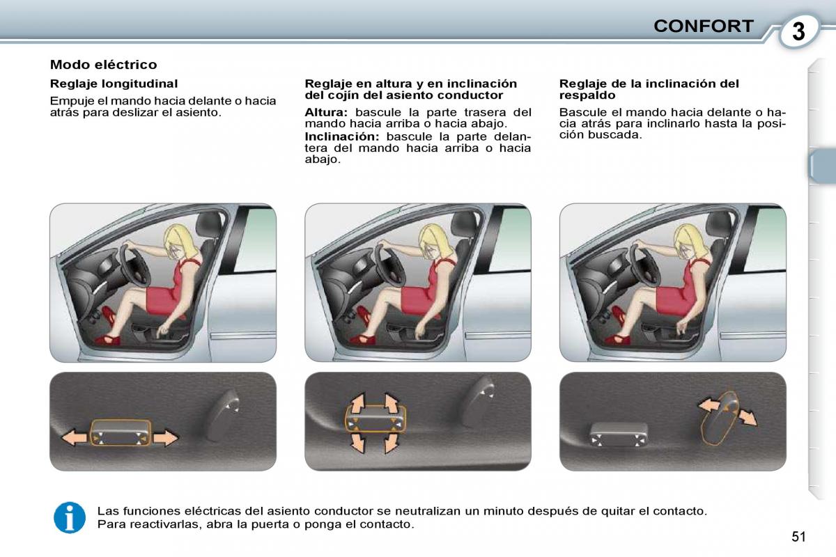 manual  Peugeot 407 manual del propietario / page 53