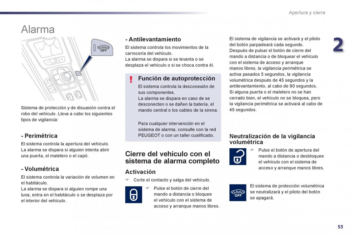 manual  Peugeot 508 manual del propietario / page 55