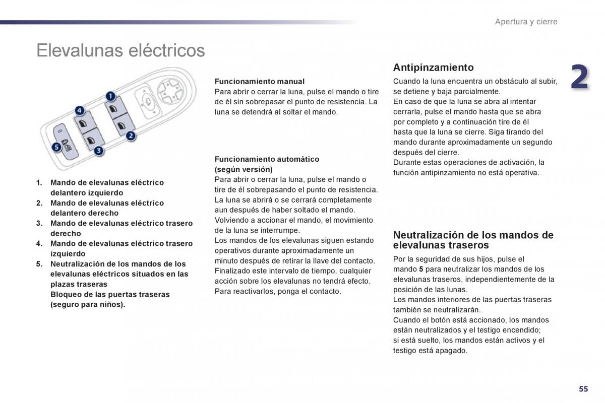 manual  Peugeot 508 manual del propietario / page 57