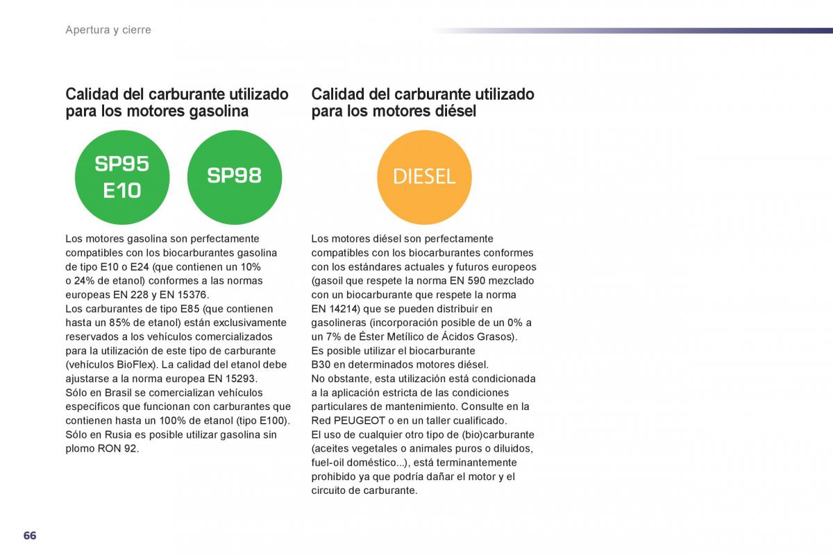 manual  Peugeot 508 manual del propietario / page 68