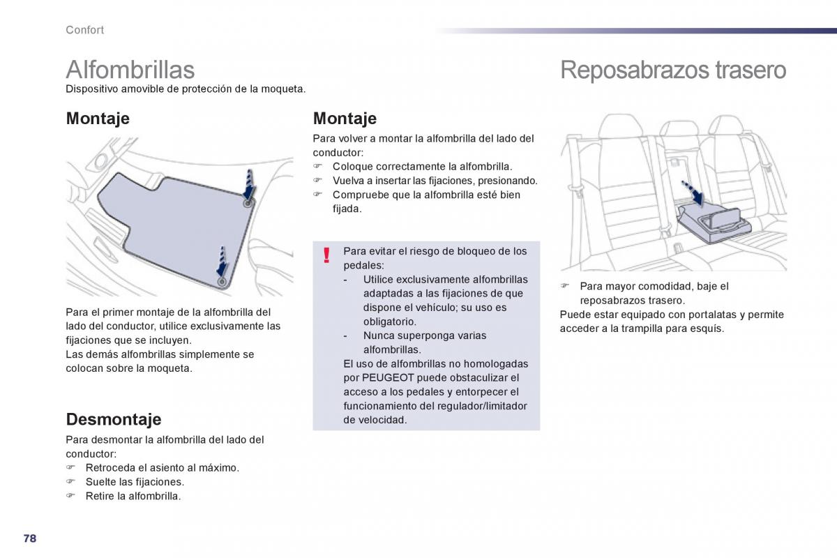 manual  Peugeot 508 manual del propietario / page 80