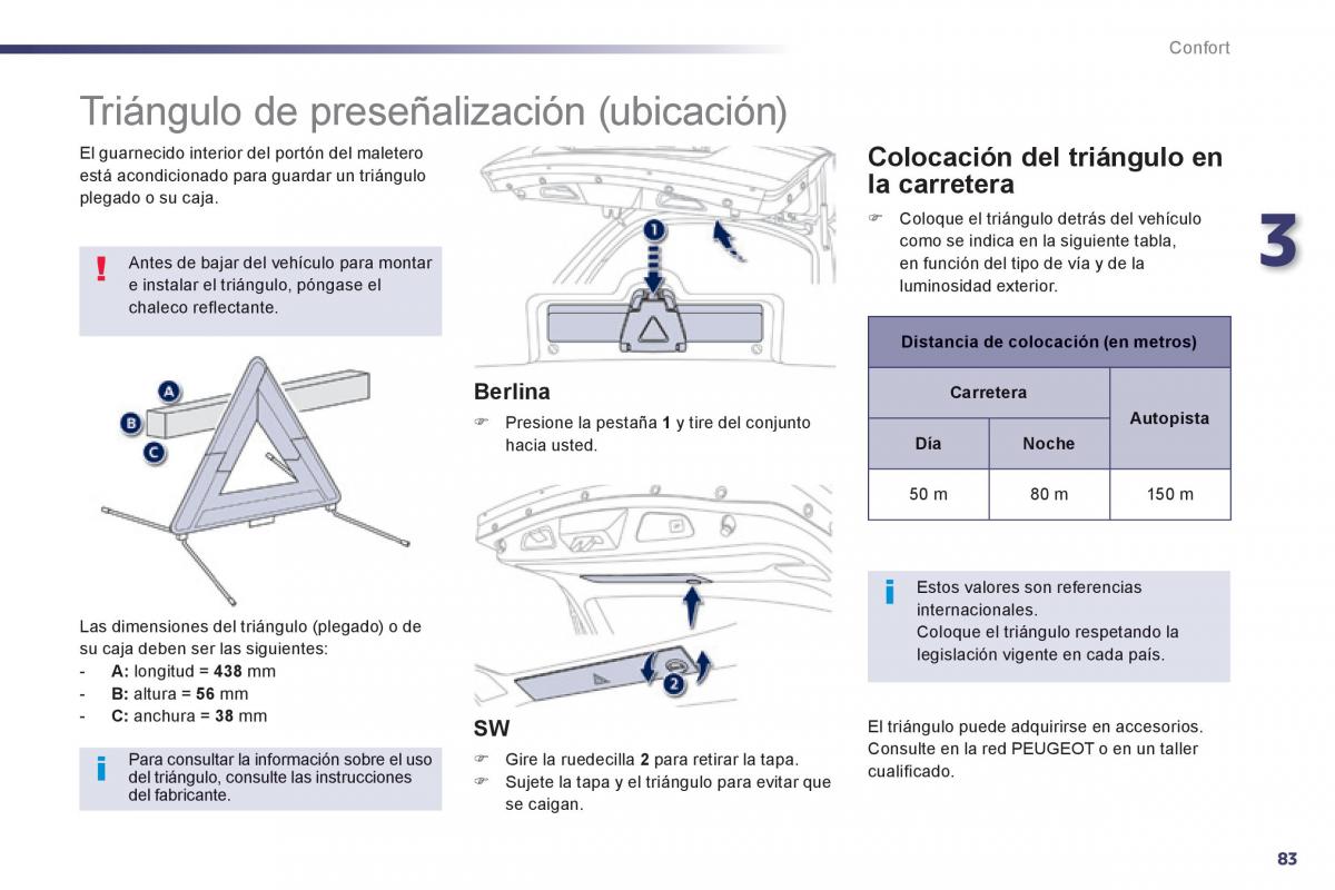 manual  Peugeot 508 manual del propietario / page 85