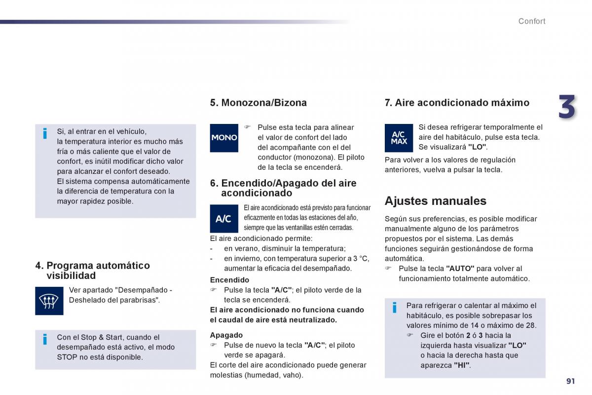 manual  Peugeot 508 manual del propietario / page 93