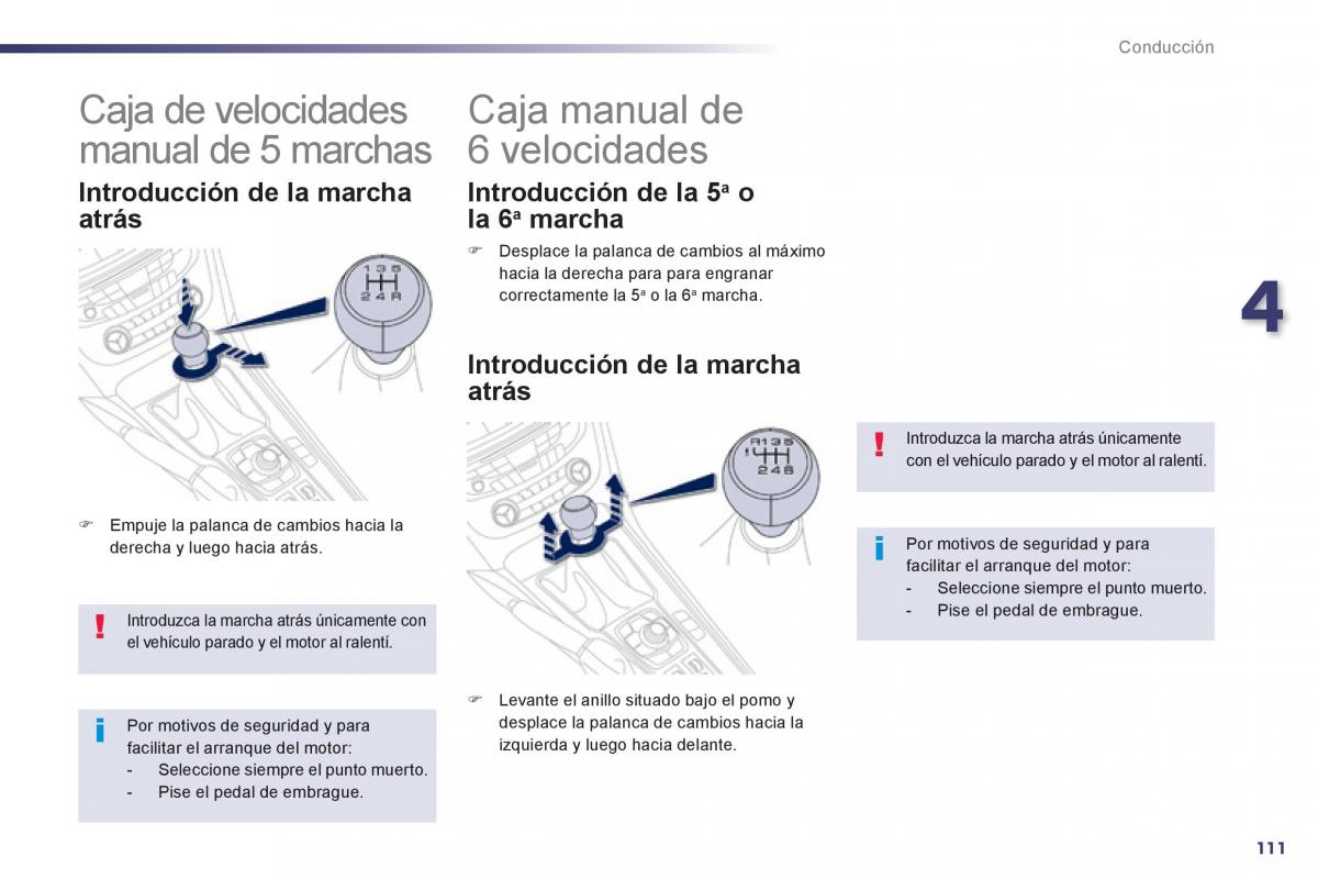 manual  Peugeot 508 manual del propietario / page 113