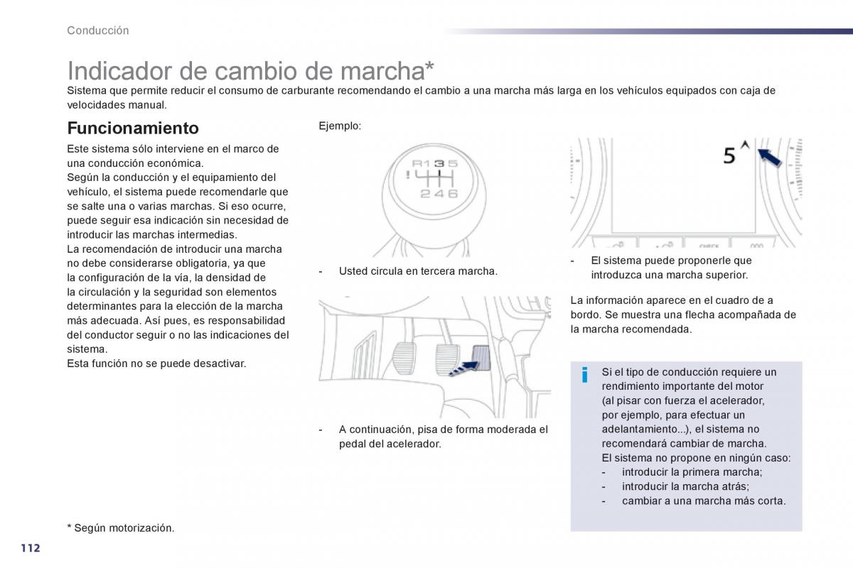 manual  Peugeot 508 manual del propietario / page 114