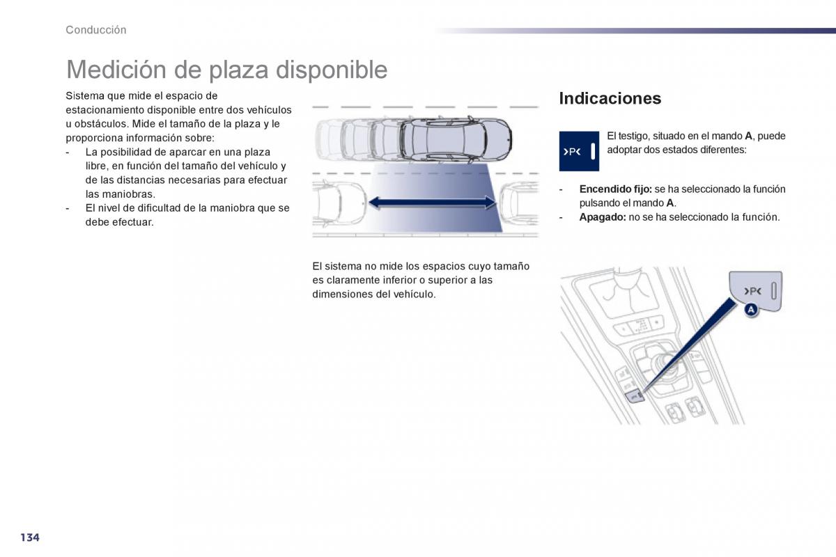 manual  Peugeot 508 manual del propietario / page 136