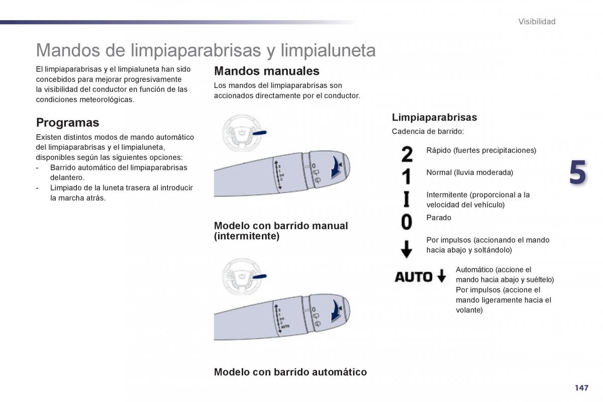 manual  Peugeot 508 manual del propietario / page 149